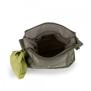 Gabol 605907 NUBE Cross Bodybag Γυναικεία Τσάντα Ώμου/Χιαστή Χακί Τσάντες