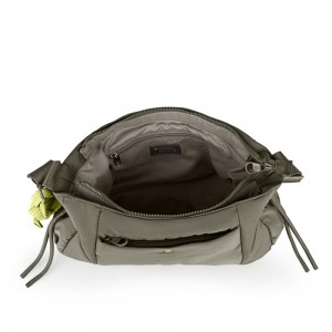 Gabol 605924 NUBE Cross Bodybag Γυναικεία Τσάντα Ώμου/Χιαστή Χακί Τσάντες