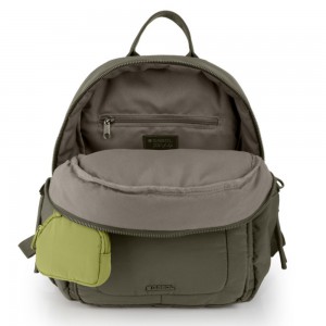 Gabol 605952 NUBE Backpack Γυναικεία Τσάντα Πλάτης Χακί Τσάντες