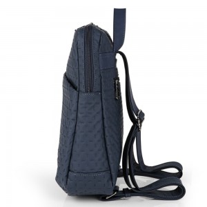 Gabol 606042 TERRA Backpack Γυναικεία Τσάντα Πλάτης Μπλε Τσάντες