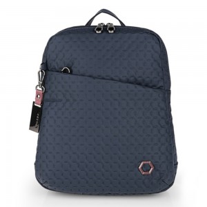 Gabol 606042 TERRA Backpack Γυναικεία Τσάντα Πλάτης Μπλε Τσάντες