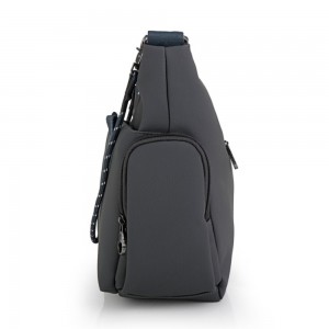 Gabol 606120 ONDA Cross Bodybag Γυναικεία Τσάντα Ώμου/Χιαστή Γκρι Τσάντες