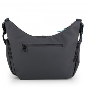 Gabol 606120 ONDA Cross Bodybag Γυναικεία Τσάντα Ώμου/Χιαστή Γκρι Τσάντες
