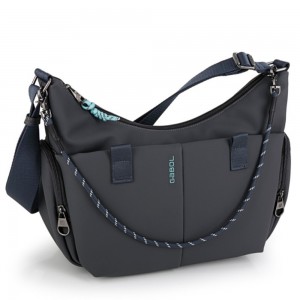 Gabol 606120 ONDA Cross Bodybag Γυναικεία Τσάντα Ώμου/Χιαστή Γκρι Τσάντες
