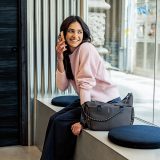 Gabol 606120 ONDA Cross Bodybag Γυναικεία Τσάντα Ώμου/Χιαστή Γκρι 2
