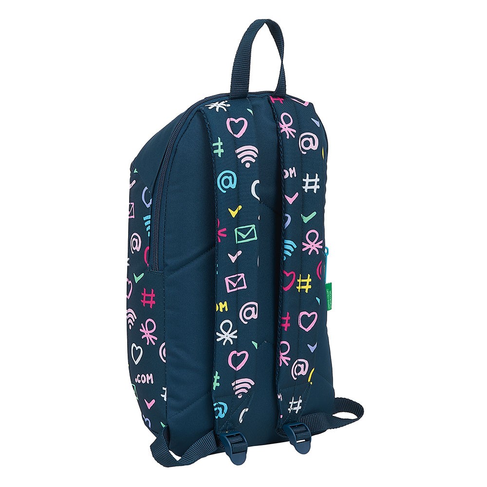 Safta παιδικό backpack 612151821 Benetton Μπλε