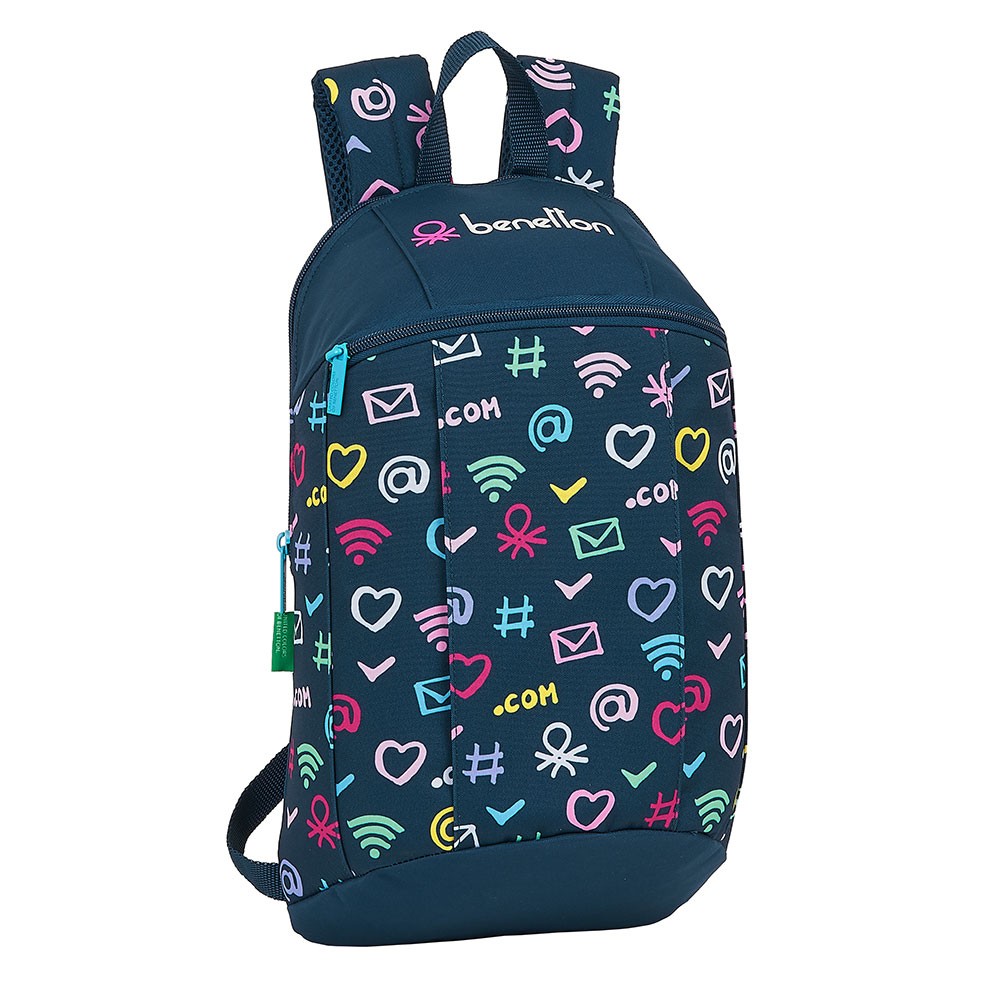 Safta παιδικό backpack 612151821 Benetton Μπλε