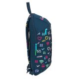 Safta παιδικό backpack 612151821 Benetton Μπλε 2