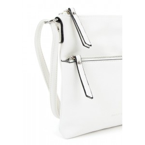 Emily & Noah 61720-300 Γυναικεία Τσάντα Χιαστή Λευκό Τσάντες