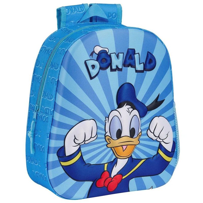 Safta 622455890 3D Donald Παιδική Τσάντα Πλάτης Μπλε SAFTA