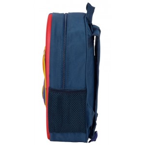 Safta 622584890 3D F.C Barcelona Παιδική Τσάντα Πλάτης Μπλε