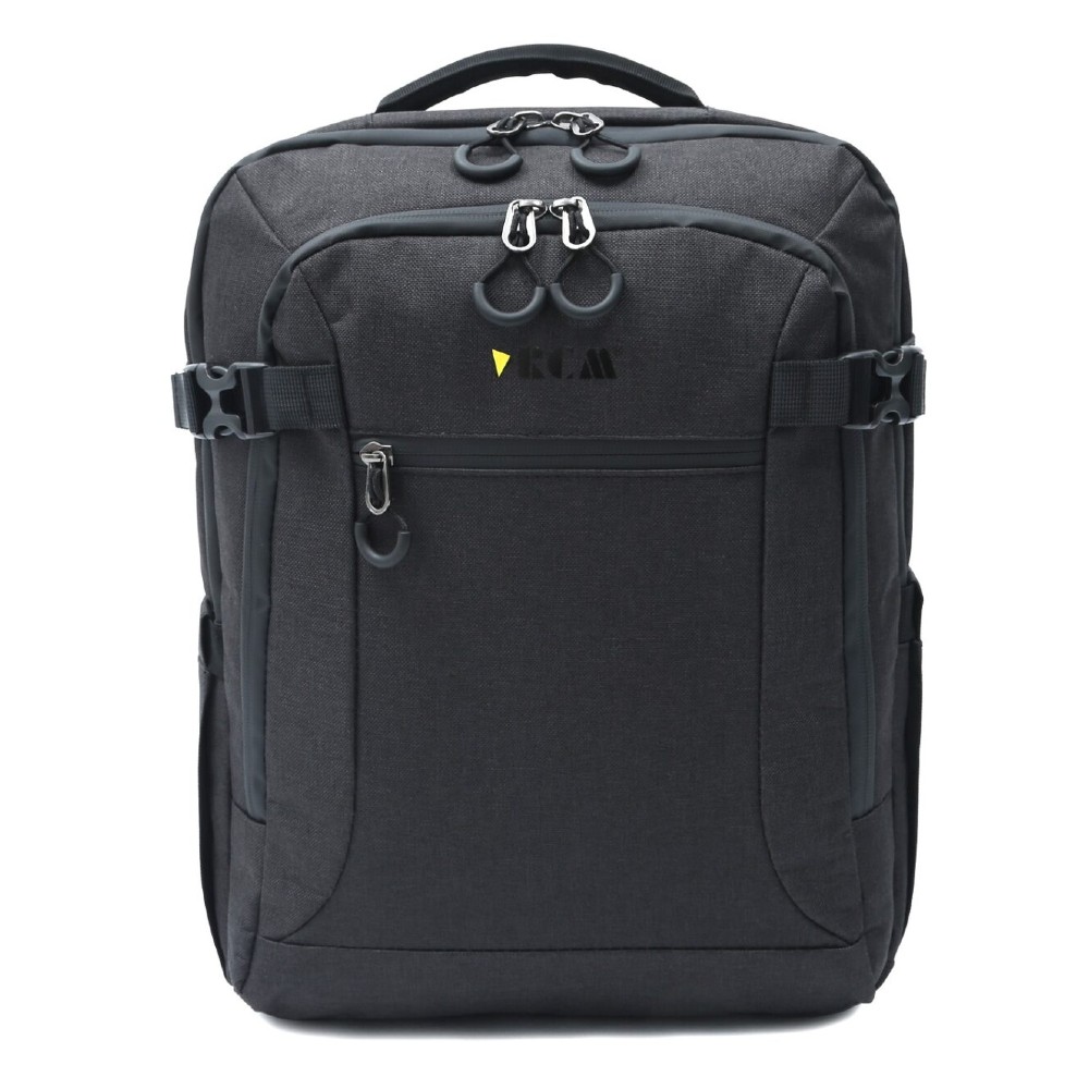 RCM 6302 Τσάντα Πλάτης / Backpack Μαύρη Τσάντες