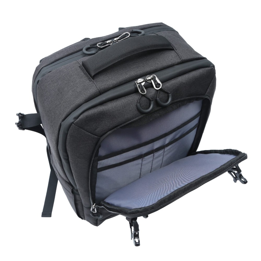 RCM 6302 Τσάντα Πλάτης / Backpack Μαύρη Τσάντες