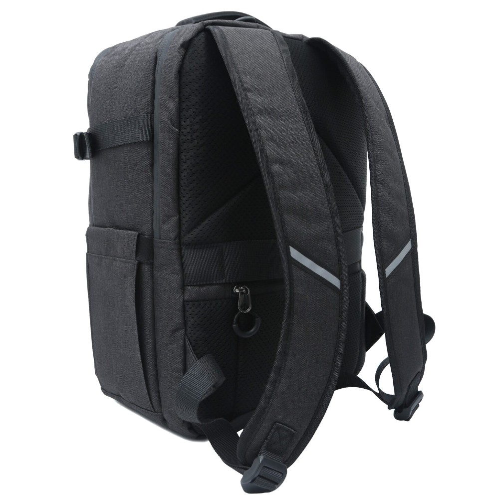 RCM 6302 Τσάντα Πλάτης / Backpack Μαύρη Τσάντες