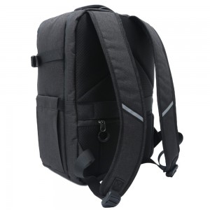 RCM 6302 Τσάντα Πλάτης / Backpack Μαύρη Τσάντες