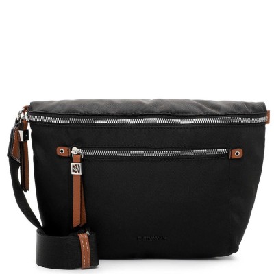 Emily & Noah 65143-100 Γυναικεία Τσάντα Χιαστή Cross Bodybag Μαύρη