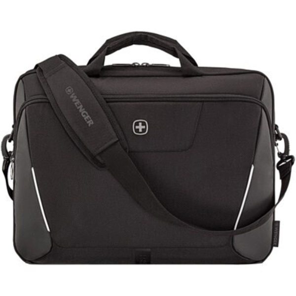 Wenger 653301 Briefcase Επαγγελματική Τσάντα Ώμου / Χειρός 17" Μαύρη