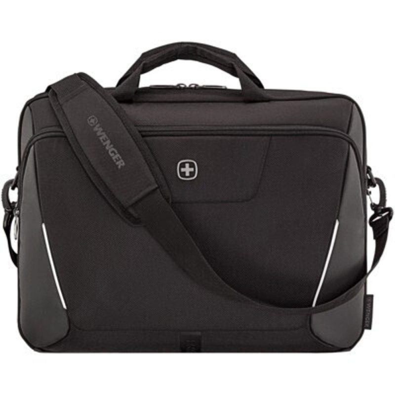 Wenger 653301 Briefcase Επαγγελματική Τσάντα Ώμου / Χειρός 17" Μαύρη Wenger