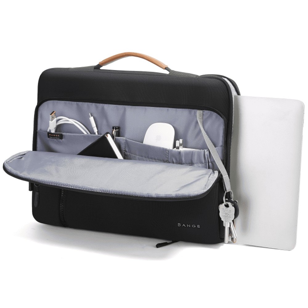 Bange 6802D Επαγγελματικός Χαρτοφύλακας χειρός 15.6′ μαύρο Bags