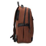 RCM 68552 Backpack Σακίδιο Πλάτης Καφέ 4