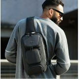 Bange Cross Bodybag/Ανδρική Τσάντα Στήθους 7086 Μαύρη 2