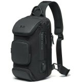 Bange Cross Bodybag/Ανδρική Τσάντα Στήθους 7086 Μαύρη 5