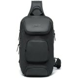 Bange Cross Bodybag/Ανδρική Τσάντα Στήθους 7086 Μαύρη 1