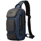 Bange Cross Bodybag/Ανδρική Τσάντα Στήθους 7086 Μπλε 4
