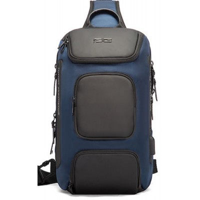 Bange Cross Bodybag/Ανδρική Τσάντα Στήθους 7086 Μπλε