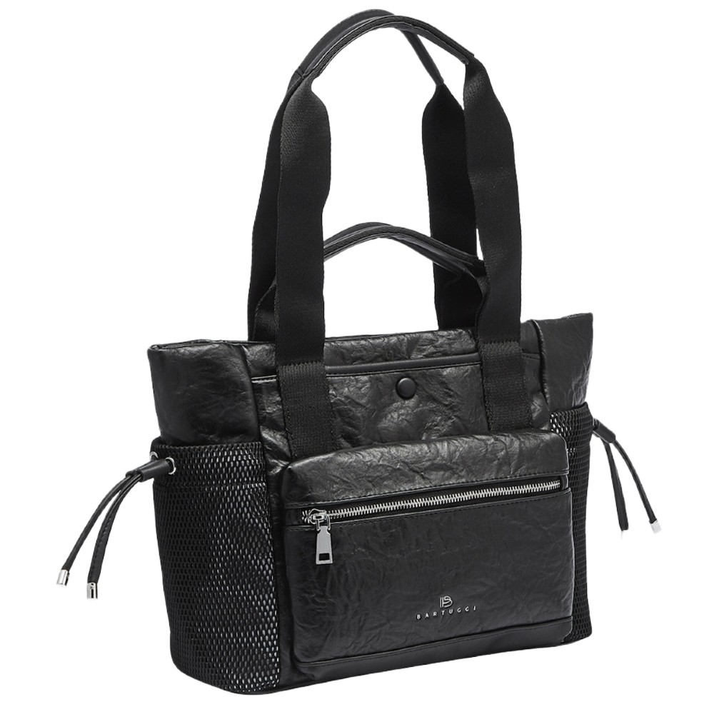 Bartuggi 718-24008 Γυναικεία Τσάντα Χειρός / Ώμου Μαύρη Τσάντες
