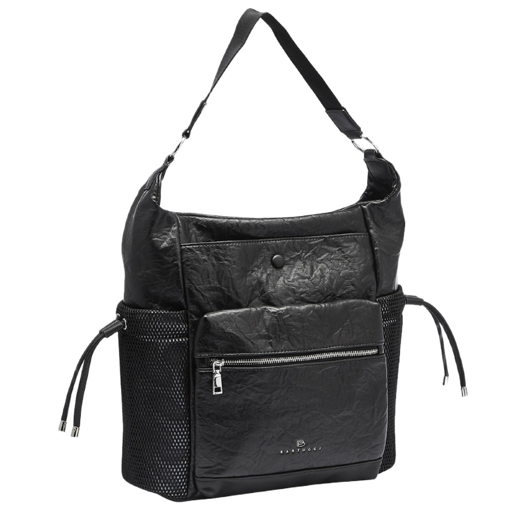 Bartuggi 718-24009 Γυναικεία Τσάντα Ώμου Μαύρη Τσάντες