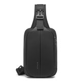 Bange 7210 Cross Bodybag/Ανδρική Τσάντα Στήθους Μαύρη 1