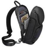 Bange Cross Bodybag/Ανδρική Τσάντα Στήθους 7565 Μαύρη 4