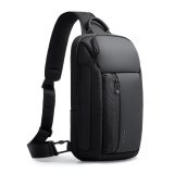Bange Cross Bodybag/Ανδρική Τσάντα Στήθους 7566 Μαύρη 2