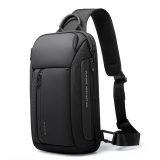 Bange Cross Bodybag/Ανδρική Τσάντα Στήθους 7566 Μαύρη 1