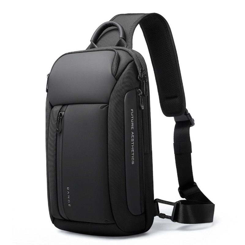 Bange Cross Bodybag/Ανδρική Τσάντα Στήθους 7566 Μαύρη Bange