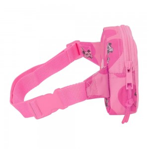 Safta 812335669 Minnie Mouse Παιδική Τσάντα Μέσης Ροζ Bags
