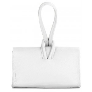 ΔΕΡΜΑΤΙΝΟ ΤΣΑΝΤΑΚΙ ΧΕΙΡΟΣ 01-8169 ΛΕΥΚΟ Τσάντες