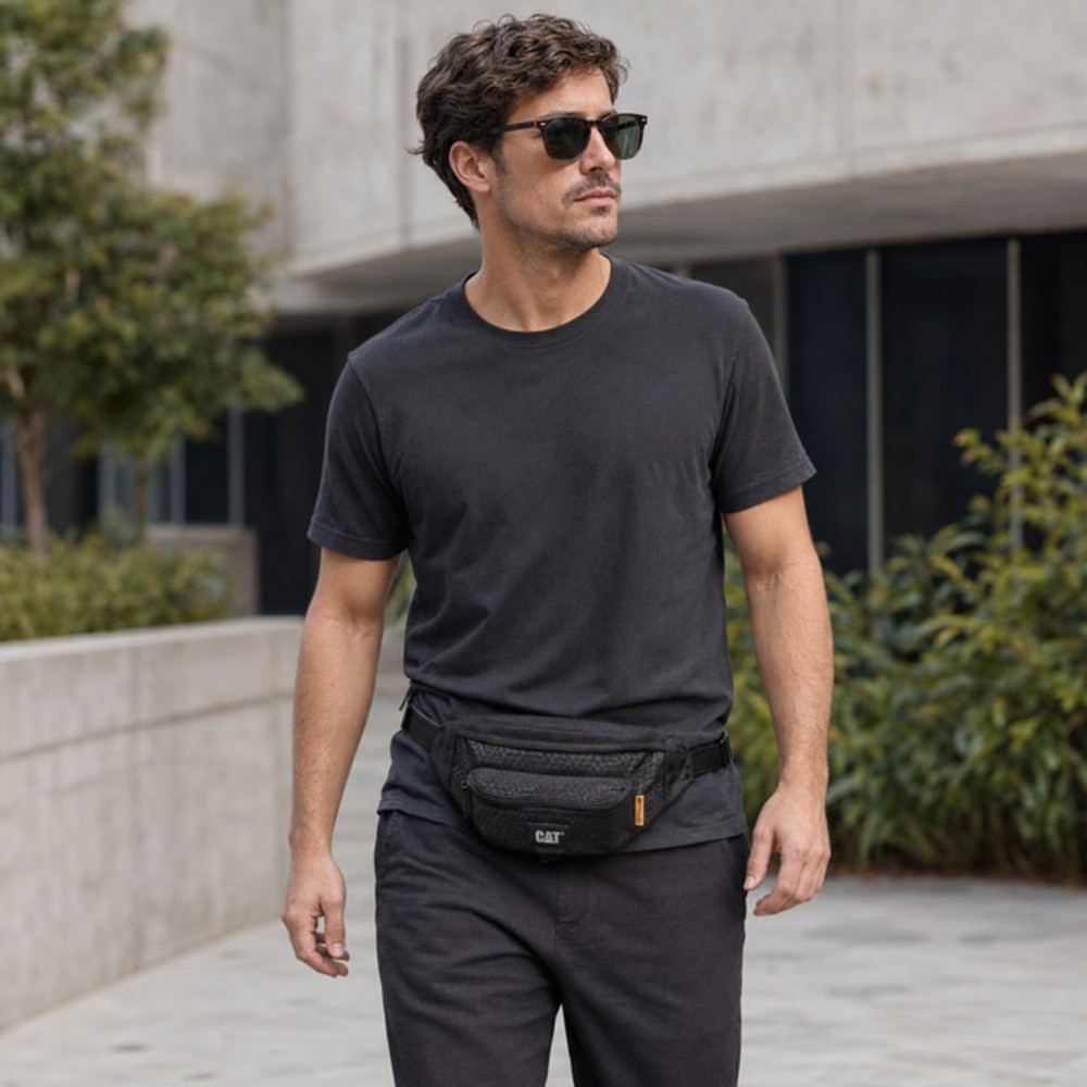CAT 84062-470 Black Waist Bag Bags
