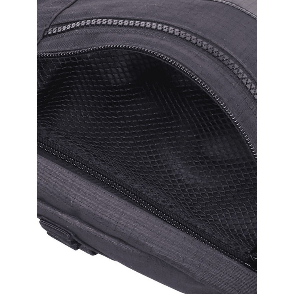 CAT 84567-01 Ανδρικό Τσαντάκι μέσης χιαστί Μαύρο Τσάντες