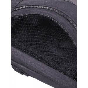 CAT 84567-01 Ανδρικό Τσαντάκι μέσης χιαστί Μαύρο Τσάντες