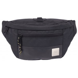 CAT 84567-01 Ανδρικό Τσαντάκι μέσης χιαστί Μαύρο Τσάντες