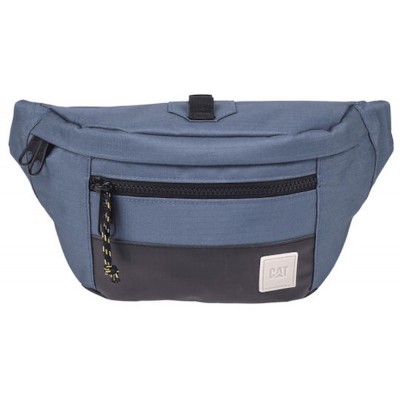 CAT 84567-557 Ανδρικό Τσαντάκι μέσης χιαστί Μπλε
