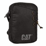 CAT 84867-01 Explorer Τσάντα Ώμου / Χιαστί Μαύρη 2