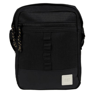 CAT 84893-01 Fincha Τσάντα Ώμου / Χιαστί Μαύρη