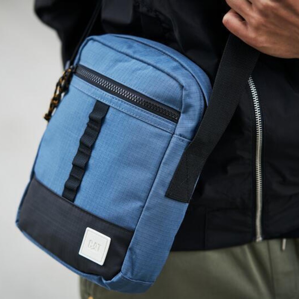 CAT 84893-557 Fincha Τσάντα Ώμου / Χιαστί Μπλε Τσάντες