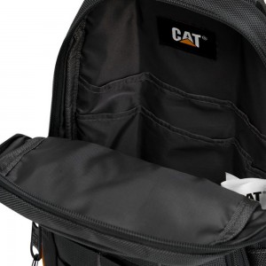 CAT 84932-01 Cross Bodybag/Ανδρική Τσάντα Στήθους Μαύρη Τσάντες