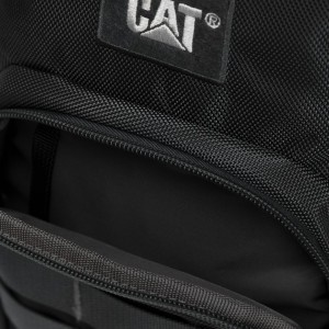 CAT 84932-01 Cross Bodybag/Ανδρική Τσάντα Στήθους Μαύρη Τσάντες