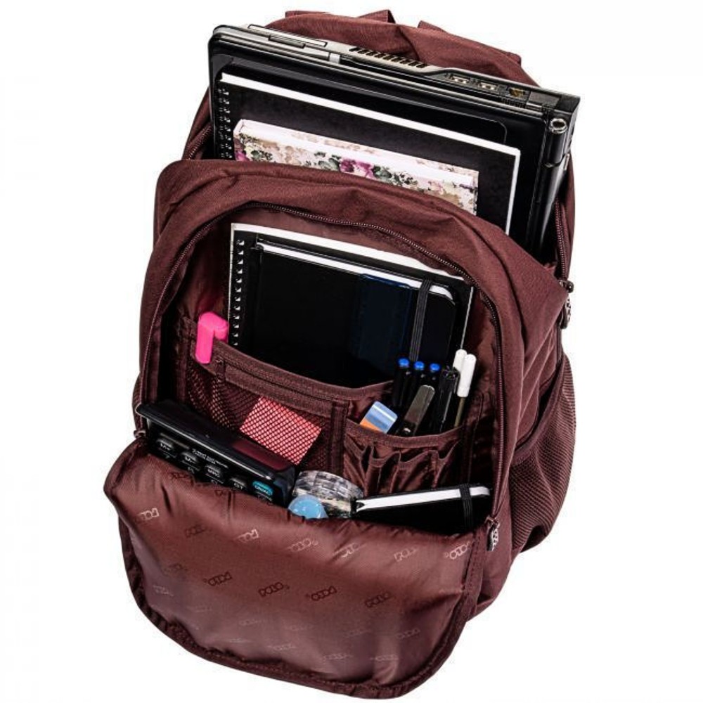 Polo 9-01-059-6400 Backpack Pins / Τσάντα Πλάτης Χακί Bags