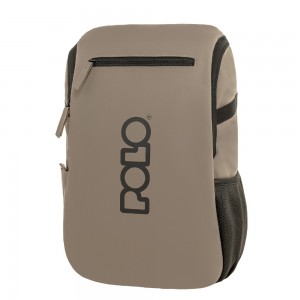 Polo 9-02-080-2700 HYDRA Backpack Τσάντα Πλάτης Γκρι Τσάντες